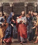 Philippe de Champaigne The Presentation of the Temple oil